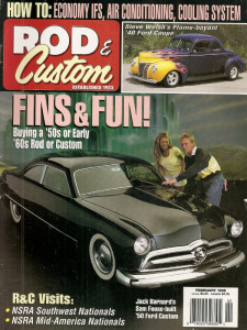 ROD & CUSTOM 1999 FEB - AC 4 A 56 F-100, COOLING A TRI-5 CHEVY, BUDGET IFS